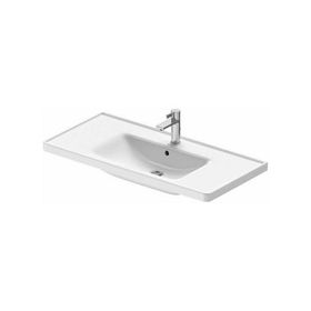 Duravit D-Neo 2367100000 105 cm Beyaz Etajerli Lavabo