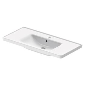 Duravit D-Neo 2367100000 105 cm Beyaz Etajerli Lavabo