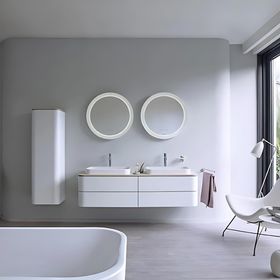 Duravit Happy D2 Plus 40 cm Beyaz Tezgah Üstü Lavabo