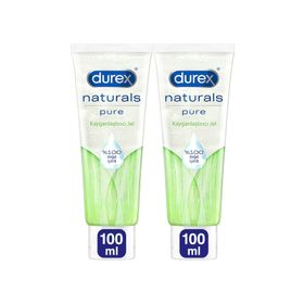 Durex 100 ml 2 Kutu Naturals Pure Kayganlaştırıcı Jel