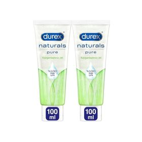 Durex 100 ml 2 Kutu Naturals Pure Kayganlaştırıcı Jel