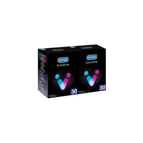 Durex 2x30'lu Extreme Geciktiricili ve Tırtıklı Prezervatif