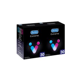 Durex 2x30'lu Extreme Geciktiricili ve Tırtıklı Prezervatif
