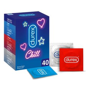 Durex 40’lı Chill Karma Prezervatif Ekstra Avantaj Paketi + Durex 50 ml Extreme Jel