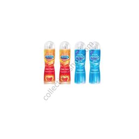 Durex 50 ml x 2 Adet Play Su Bazlı + 50 ml x 2 Adet Çilek Aromalı Kayganlaştırıcı