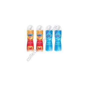 Durex 50 ml x 2 Adet Play Su Bazlı + 50 ml x 2 Adet Çilek Aromalı Kayganlaştırıcı