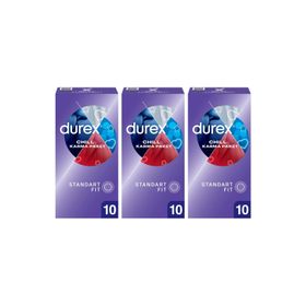 Durex Chill Karma 3x10 Adet Prezervatif