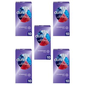 Durex Chill Karma 5x10 Adet Prezervatif