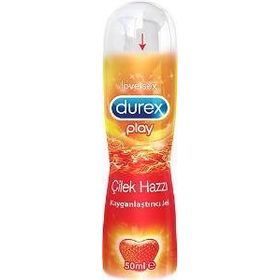 Durex Çilek Hazzı 3 x 50 ml Play Kayganlaştırıcı Jel