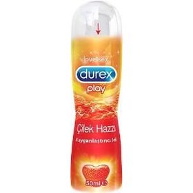 Durex Çilek Hazzı 3 x 50 ml Play Kayganlaştırıcı Jel