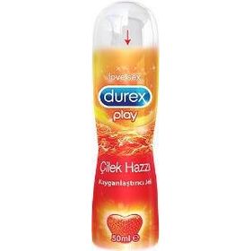 Durex Çilek Hazzı 3 x 50 ml Play Kayganlaştırıcı Jel