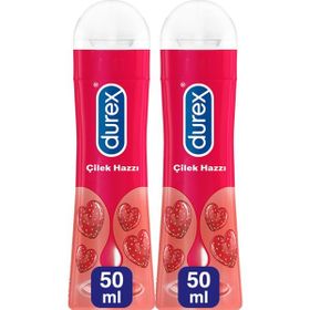 Durex Çilek Hazzı 50 ml x2 Play Kayganlaştırıcı Jel
