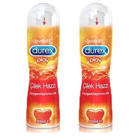 Durex Çilek Hazzı 50 ml x2 Play Kayganlaştırıcı Jel