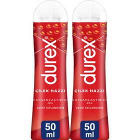 Durex Çilek Hazzı 50 ml x2 Play Kayganlaştırıcı Jel