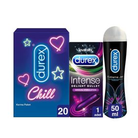Durex Delight Bullet Titreşimli Vibratör + Extreme Jel
