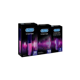 Durex Delight Bullet + Uyarıcı Jel + Uyarıcı 10'lu Prezervatif