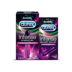 Durex Delight Bullet + Uyarıcı Jel + Uyarıcı 10'lu Prezervatif