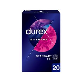 Durex Extreme 20'li Geciktiricili ve Tırtıklı Prezervatif