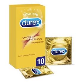Durex Gerçek Dokunuş 10 Adet Prezervatif
