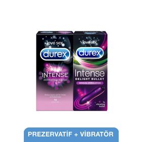 Durex Intense 10'lu Prezervatif ve Delight Bullet