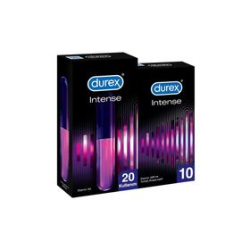Durex Intense 10'lu Prezervatif ve Uyarıcı 10 ml Jel