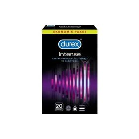Durex Intense 20'li Prezervatif + Delight Bullet Vibratör