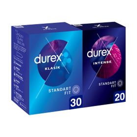 Durex Intense 30'lu Uyarıcı Prezervatif + 20'li Klasik Kondom