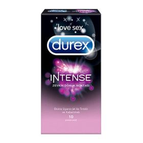 Durex Intense Ekstra Uyarıcı 10'lu Prezervatif