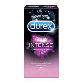 Durex Intense Ekstra Uyarıcı 10'lu Prezervatif