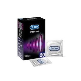 Durex Intense Uyarıcı Jelli ve Tırtıklı 20 Adet Prezervatif