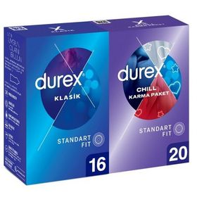 Durex Klasik 16'lı Kondom ve Chill Karma 20'li Prezervatif