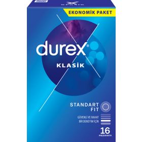 Durex Klasik 16'lı Prezervatif