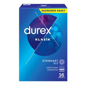 Durex Klasik 16'lı Prezervatif