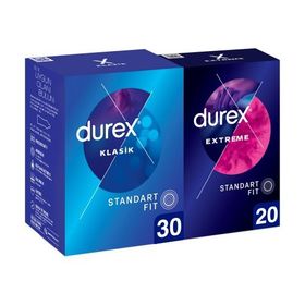 Durex Klasik 30'lu Kondom ve Extreme 20'li Prezervatif