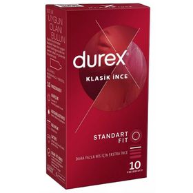 Durex Klasik İnce 10'lu Prezervatif