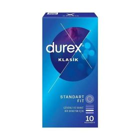 Durex Klasik Standart Fit 10'lu Prezervatif