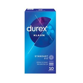 Durex Klasik Standart Fit 10'lu Prezervatif