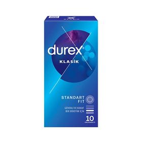 Durex Klasik Standart Fit 10'lu Prezervatif