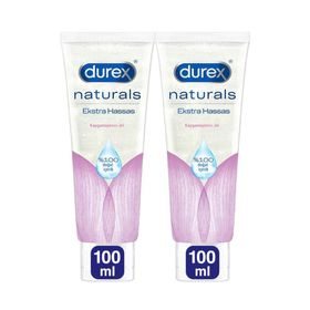 Durex Naturals 100 ml 2 Adet Ekstra Hassas Kayganlaştırıcı Jel
