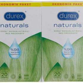 Durex Naturals 40'lı Prezervatif