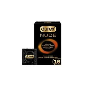 Durex Nude Vücut Isısını İleten Ultra İnce 16'lı Prezervatif