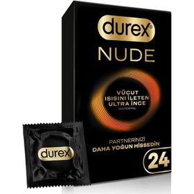 Durex Nude Vücut Isısını İleten Ultra İnce 8'li Prezervatif