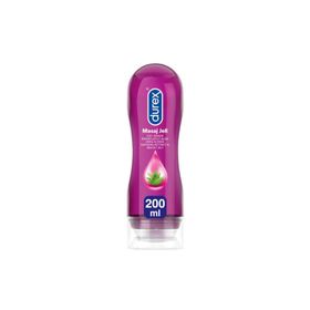 Durex Play 200 ml 2si1 Arada Aloe Vera içeren Su Bazlı Kayganlaştırıcı ve Masaj Jeli