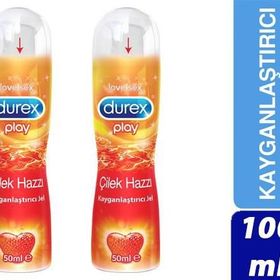 Durex Play Çilek 2 Adet 50 ml Kayganlaştırıcı Jel