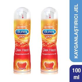 Durex Play Çilek 2 Adet 50 ml Kayganlaştırıcı Jel