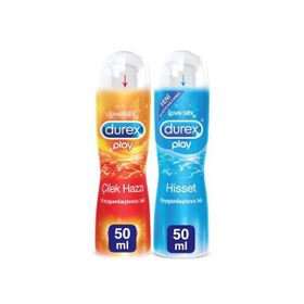Durex Play Çilek 2 Adet 50 ml Kayganlaştırıcı Jel