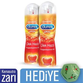 Durex Play Çilek 2 Adet 50 ml Kayganlaştırıcı Jel