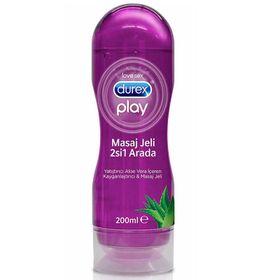 Durex Play Massage 2 in 1 Aloe Vera 200 ml Masaj Jeli