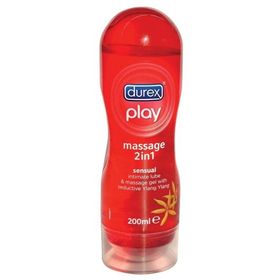 Durex Sensual 200 ml Kayganlaştırıcı ve Masaj Jeli