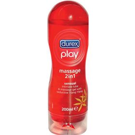 Durex Sensual 200 ml Kayganlaştırıcı ve Masaj Jeli